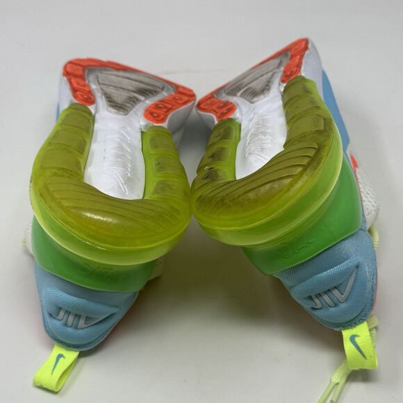Nike Air Max 270 GS Shoes Sneakers Womens 8.5 Blue Barely Volt CJ9940-400 - Picture 14 of 16